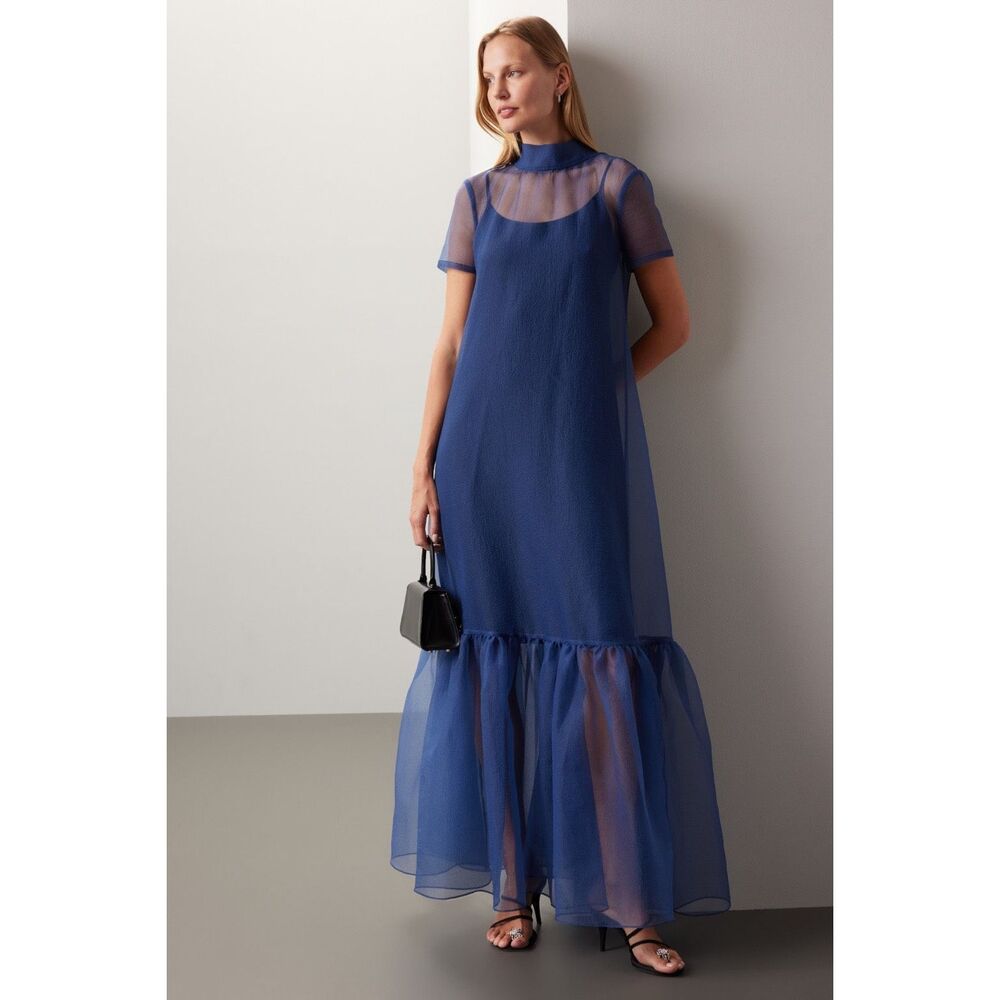 Staud Navy Calluna Dress 💕